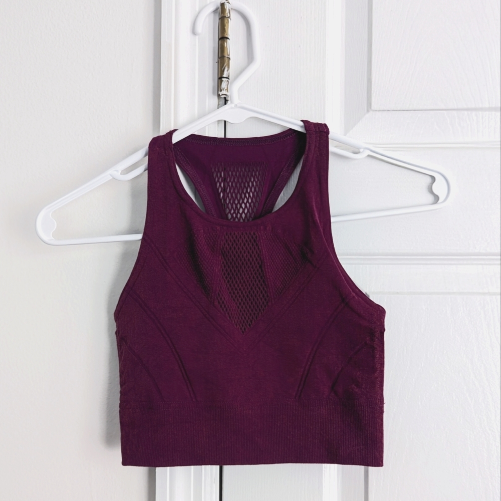 FREE PEOPLE FP Movement Running Through My Mind Racer Bra Size Medium